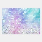 Metallic Iriserende parelmoer shimmer girly Inpakpapier Vel (Voorkant 2)