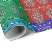 Metallic joker wrapping Paper Cadeaupapier (Rol Hoek)