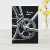 Metallic Journey Verjaardagskaart Kaart (Gele Bloem)