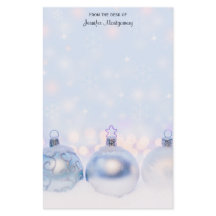 Metallic kerstballen Magische Foto