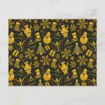 Metallic kerstcollage