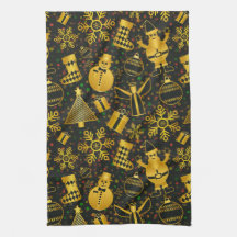 Metallic kerstcollage