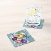 Metallic Kleuren Geometrische Vormen Onderzetter S (Insitu)