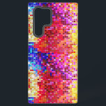Metallic kleurrijke reeksen bekijken Disco-spiegel Samsung Galaxy Hoesje<br><div class="desc">De beroemde glanzende metaalopeenvolging kijkt multi-kleuren disco-stijl spiegelachtergrond. Retro 70's disco ballonspiegels met de spits en de spuiten. Zoek dit ontwerp in vele tonen. Paarse,  blauwe,  groene en roze kleuren kunnen worden aangevraagd in uw favoriete kleur. Het is een patroon van het afbeelding en geen daadwerkelijke opeenvolging.</div>