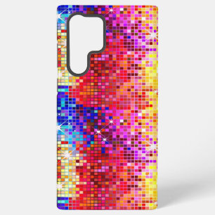 Metallic kleurrijke reeksen bekijken Disco-spiegel Samsung Galaxy Hoesje