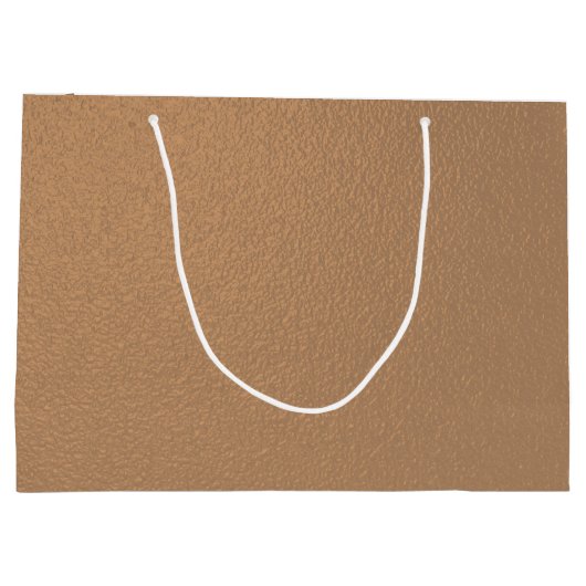 Metallic koper-kleurige grote cadeautas (Achterkant)