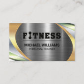 Metallic Laagjes | Fitness Loyalty Card (Voorkant)