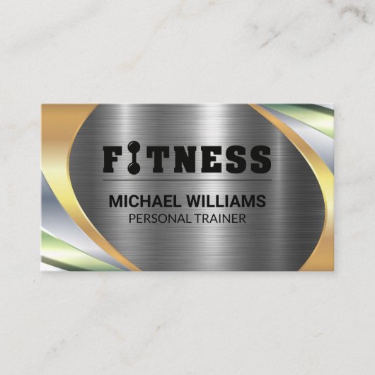 Metallic Laagjes | Fitness Loyalty Card (Voorkant)