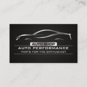 Metallic Logo voor auto kopen Visitekaartje (Voorkant)