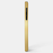 Metallic look goud  Sjabloon monogram Case-Mate iPhone Case (Achterkant/links)