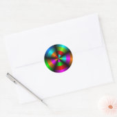 Metallic look Optical Illusion Sticker (Envelop)