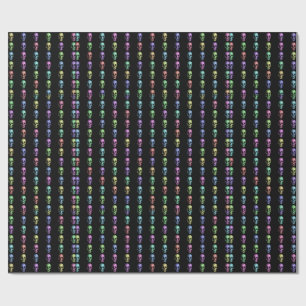 Metallic look pasta voor de mens cadeaupapier