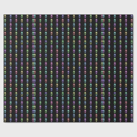 Metallic look pasta voor de mens cadeaupapier (Vlak)