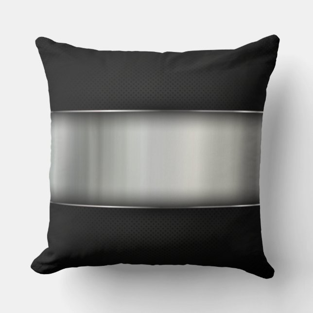 Metallic look Sierkussen (Voorkant)