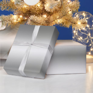 Metallic look Silver Glamour Sjabloon Best Modern Cadeaupapier
