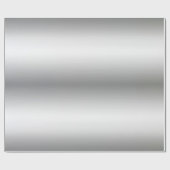 Metallic look Silver Modern Glamour Sjabloon Best Cadeaupapier (Vlak)