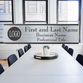 Metallic look van de Kantoor van uw bedrijf Deurbordje