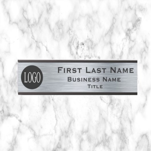 Metallic look van de Kantoor van uw bedrijf Deurbordje