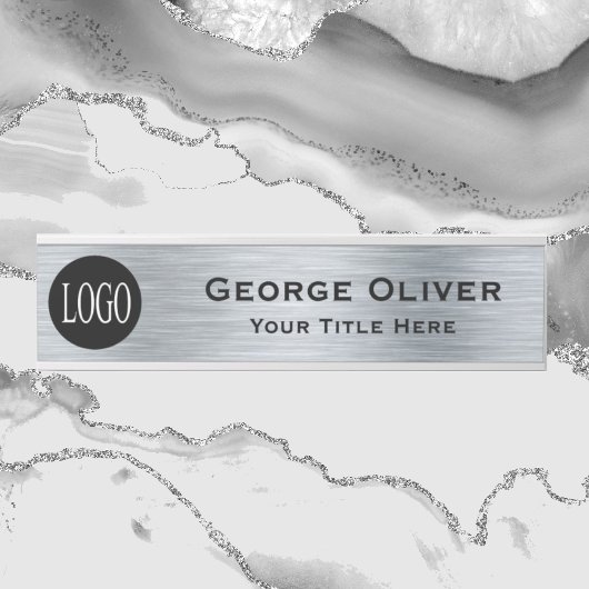 Metallic look van de Kantoor van uw bedrijf Deurbordje