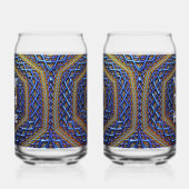  Metallic Magen David Blikvorm Glas (Rechts)