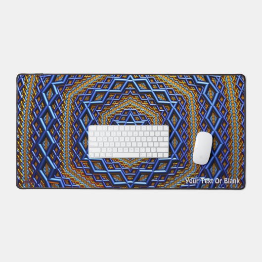 Metallic Magen David Bureaumat (Keyboard & Muis)