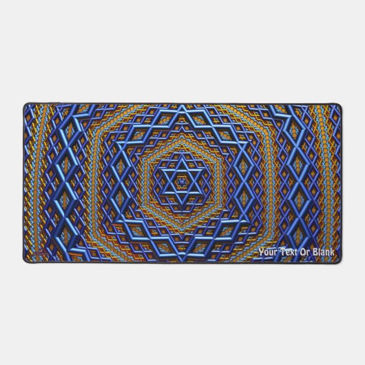  Metallic Magen David Bureaumat (Voorkant)