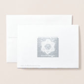  Metallic Magen David Folie Kaarten (Met envelop)