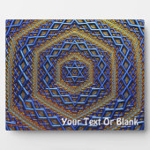  Metallic Magen David Fotoplaat (Voorkant)