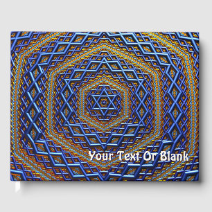 Metallic Magen David Gastenboek