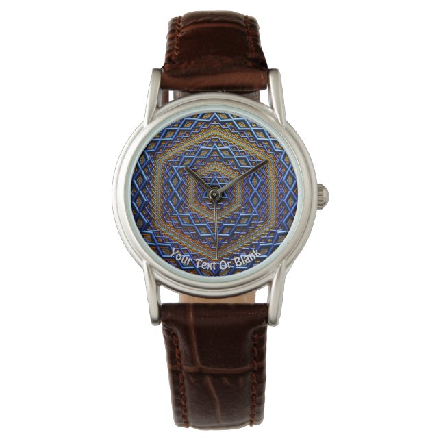  Metallic Magen David Horloge (Voorkant)