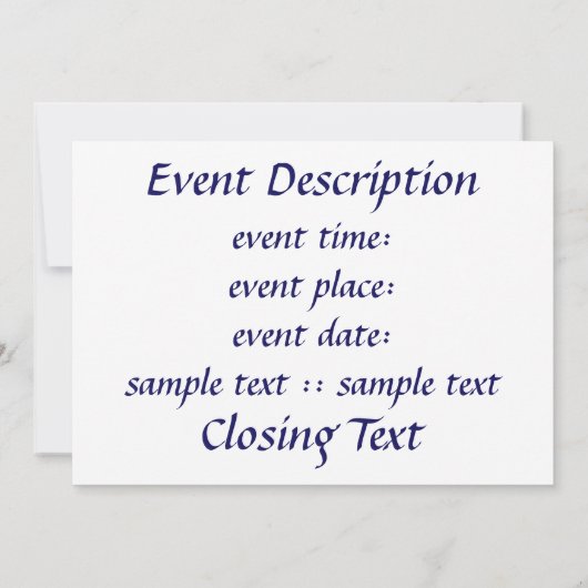  Metallic Magen David Kaart (Achterkant)