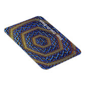 Metallic Magen David Magneet (Rechterzijde)