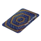 Metallic Magen David Magneet (Linkerzijde)