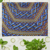 Metallic Magen David Theedoek (Gevouwen)