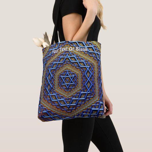 Metallic Magen David Tote Bag (Dichtbij)