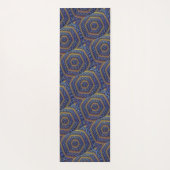  Metallic Magen David Yogamat (Achterkant)