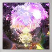 Metallic Mandelbrot 3 Poster (Voorkant)