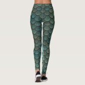 Metallic Mermaid Leggings (Achterkant)
