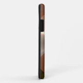 Metallic Metal Chevron Pattern en Monogram 8 Case-Mate iPhone Case (Achterkant/rechts)