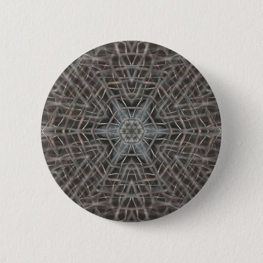Metallic Metal Mesh Button (Voorkant)