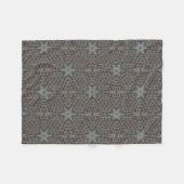 Metallic Metal Mesh Fleece Blanket (Voorkant (Horizontaal))