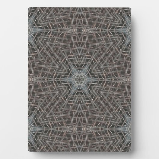 Metallic Metal Mesh Fotoplaat (voorkant)