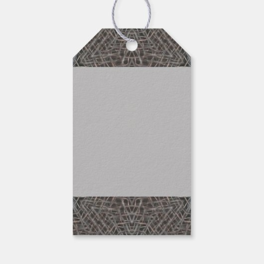 Metallic Metal Mesh Gift Labels Cadeaulabel (Achterkant)