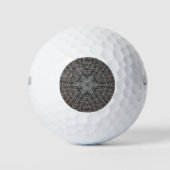 Metallic Metal Mesh golfballen (Voorkant)