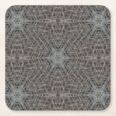 Metallic Metal Mesh Kartonnen Onderzetters (Voorkant)