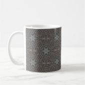Metallic Metal Mesh Koffiemok (Links)