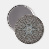 Metallic Metal Mesh Magnet (Voorkant / Achterkant)