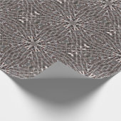 Metallic Metal Mesh Silver Cadeaupapier (Hoek)