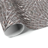 Metallic Metal Mesh Silver Cadeaupapier (Rol Hoek)