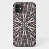 Metallic Metal Mesh Silver Case-Mate iPhone Case (Achterkant)